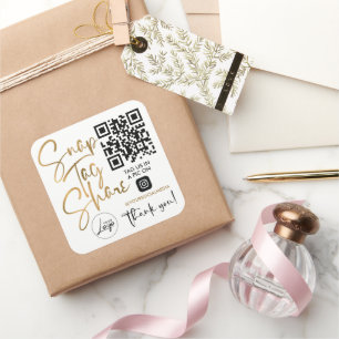Snap Tag Share QR Code Social Media