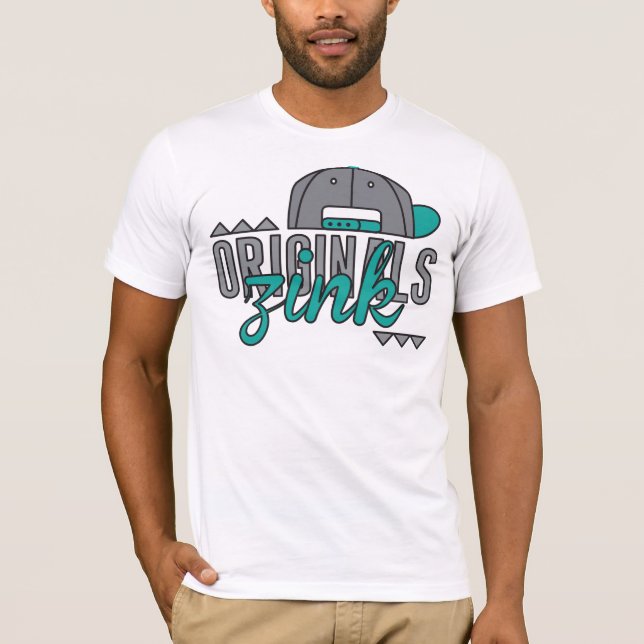 Snapback Teal Tee (Front)