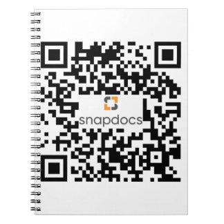 snapdocs qr-code notebook