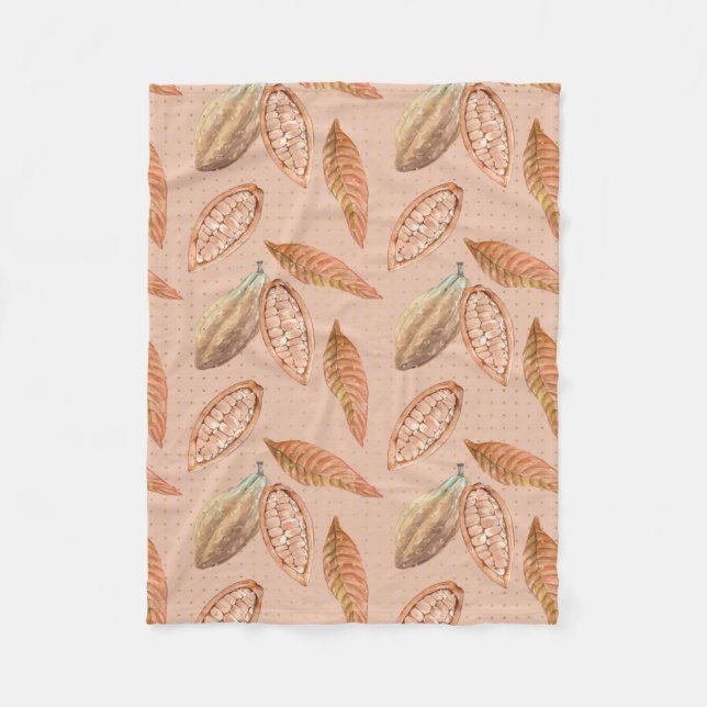 Snapdragon Flower Fleece Blanket (Front)