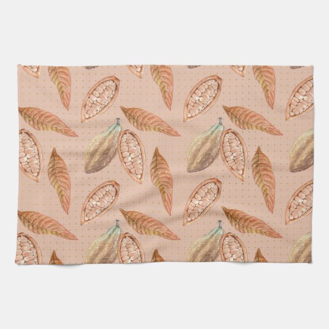 Snapdragon Flower Kitchen Towel (Horizontal)