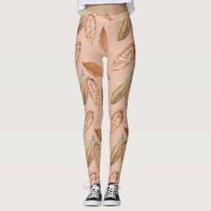Snapdragon Flower Leggings