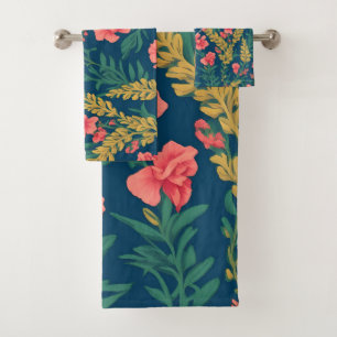 Snapdragon Rainbow Colourful Personalized Pattern Bath Towel Set