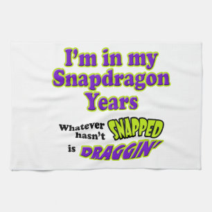 Snapdragon Years Kitchen Towel