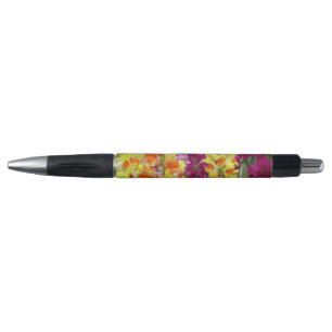 Snapdragons Colourful Floral Pen