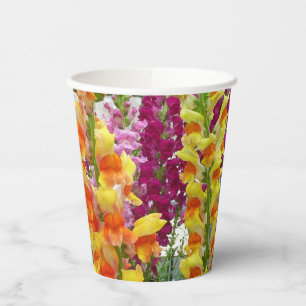 Snapdragons Paper Cups