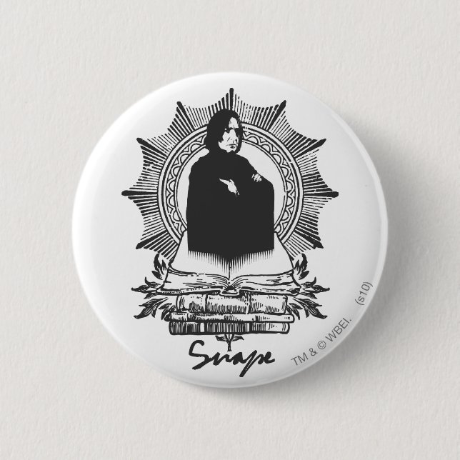 Snape 2 2 inch round button (Front)