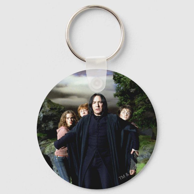 Snape Hermoine Ron Harry Keychain (Front)