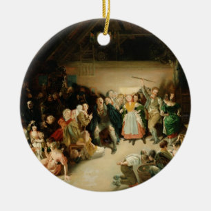 Snapp Apple Night Ceramic Ornament