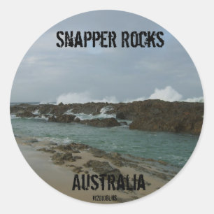 Snapper Rocks sticker
