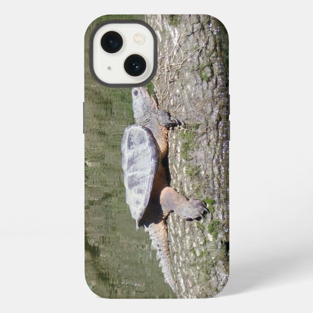 Snapping Turtle iPhone Case (Back)