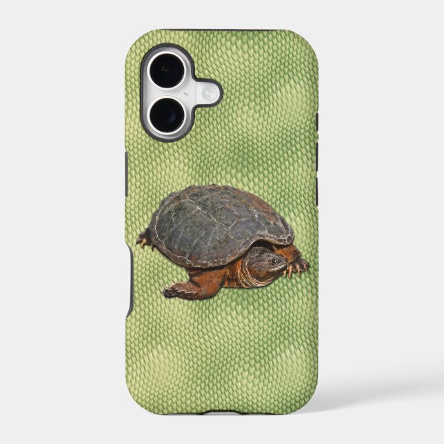 Snapping Turtle Terrapin-lover Gift (Back)