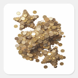 Snappy Gold GOLDEN STARS Craft Sticker