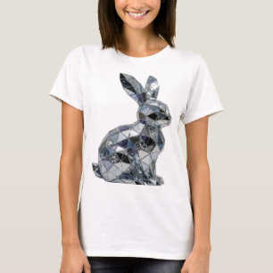 Snappy Silver ABSTRACT ART Fashion Print v2 T-Shirt