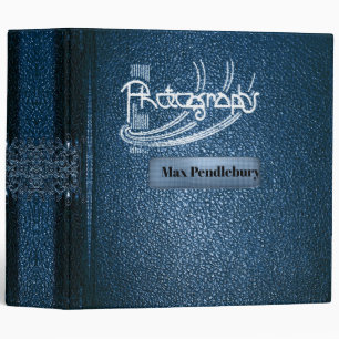 Snapshot McHenry Vintage Monogram PHotographs Binder