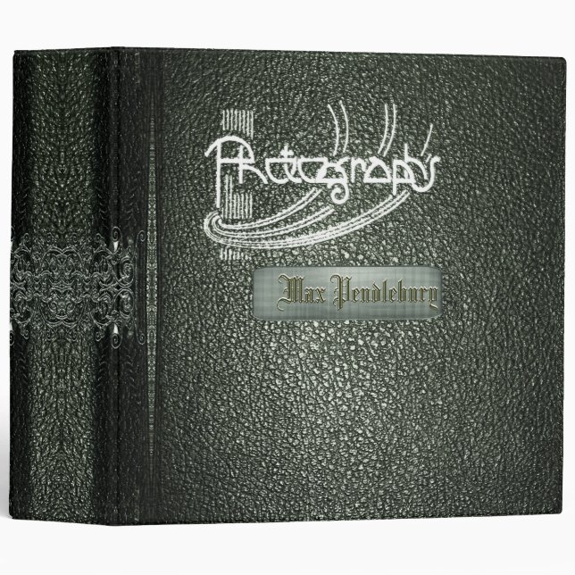 Snapshot Oliver Vintage Binder (Front/Spine)