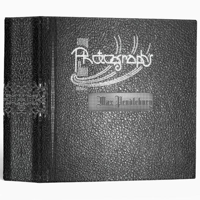 Snapshot Shade Vintage Binder (Front/Spine)