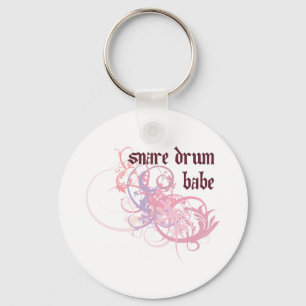 Snare Drum Babe Keychain