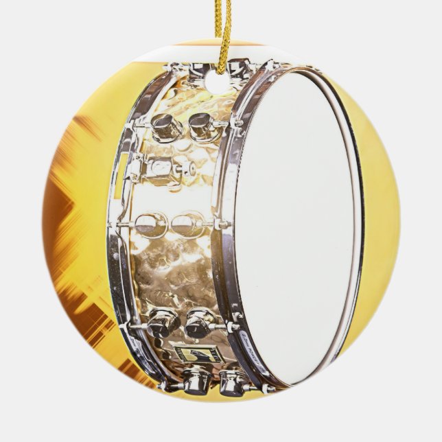 Snare Drum Ornament (Front)