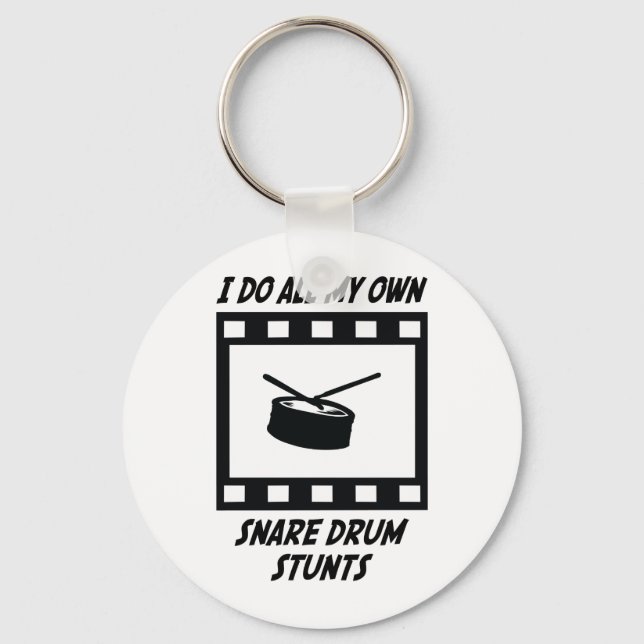 Snare Drum Stunts Keychain (Front)