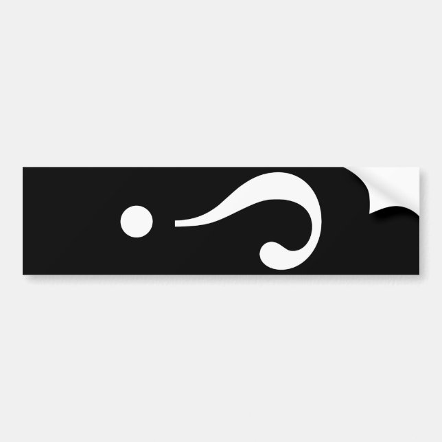 sNARK mARK {ironicon} Bumper Sticker (Front)