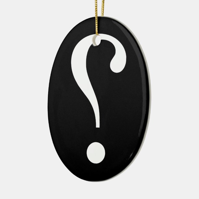 sNARK mARK {ironicon} Ceramic Ornament (Left)