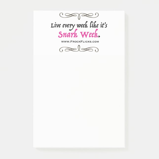 Snark Week - Sticky Notes (Front)