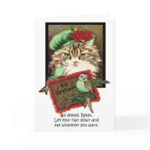Snarkalicious Christmas Card Eat Whatever You Want