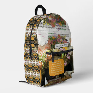 Snarky Funny Mothers Day Retirement 50th Birthday Printed Backpack