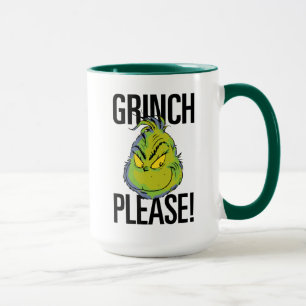 Snarky Grinch   Funny Grinch Please Quote Mug