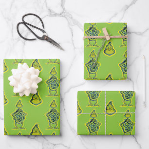 Snarky Grinch   Funny I'm Only Talking to My Dog T Wrapping Paper Sheet