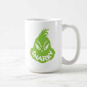 Snarky Grinch   Snarky Grinch Face Coffee Mug