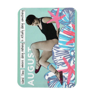 Snarky Vacation Magnet Doing Nothing