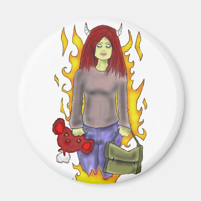 Snazzle Mummy Magnet (Front)