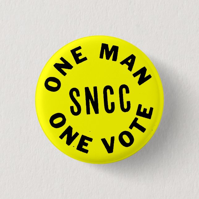 SNCC 1 INCH ROUND BUTTON (Front)
