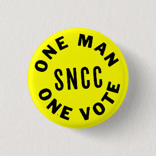 SNCC 1 INCH ROUND BUTTON