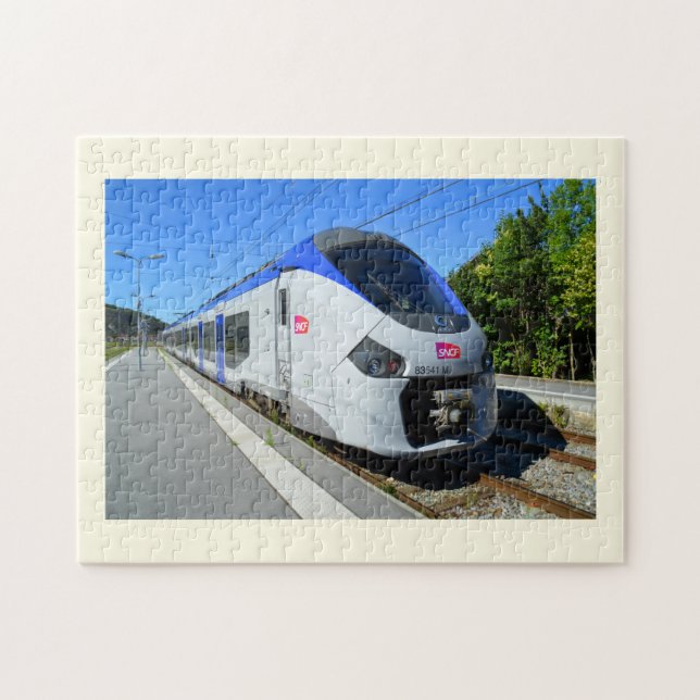 SNCF local train Jigsaw Puzzle (Horizontal)