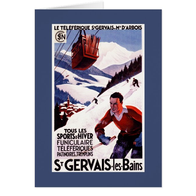 SNCF Railway Cable Car Promo Poster (Front)