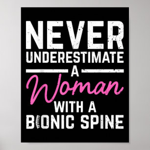 Sne Surgery Art For Women Snal Fusion After Back S Poster