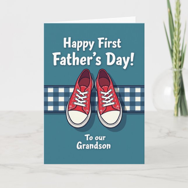 Sneaker Fathers Day Art Card (Front)