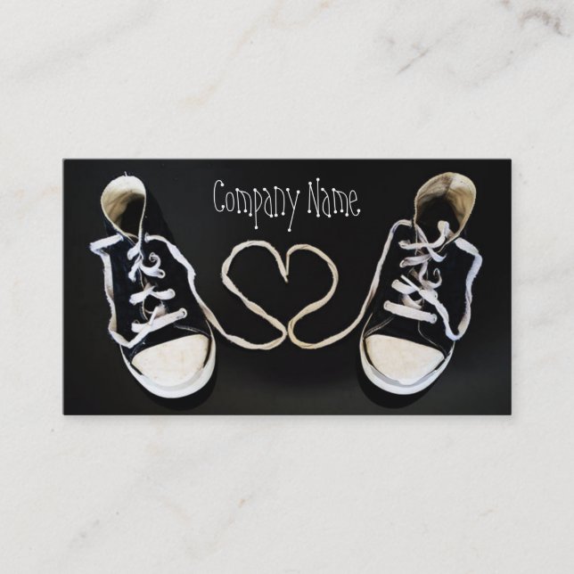 Sneaker Love Business Card (Front)