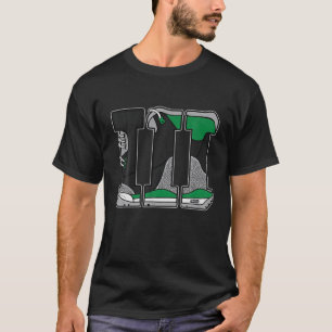 Sneaker Match Tee Number 3 Match 3 Pine Green