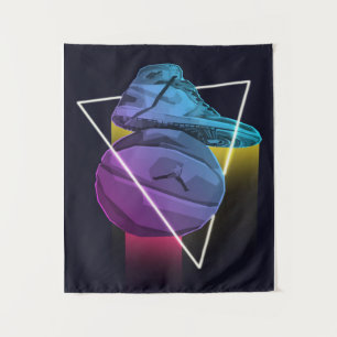 SNEAKER WITH BALL Basketball Blanket Tapestry