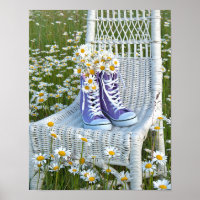 sneakers and daisies