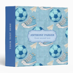Sneakers and  Football Back to School Binder
