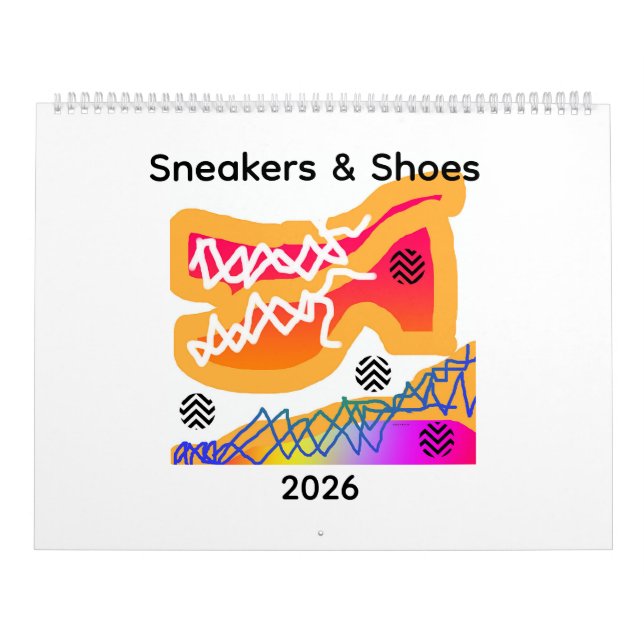 Sneakers And Shoes Fun Calendar (Cover)