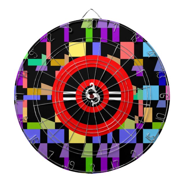 Sneakit Interlock Metal Cage Dartboard (Front)