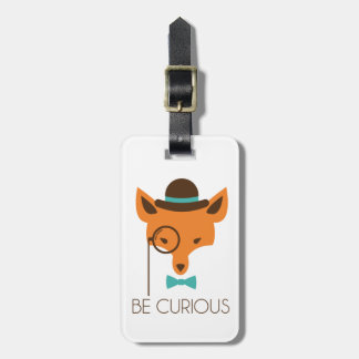 Sneaky Fox Luggage Tag