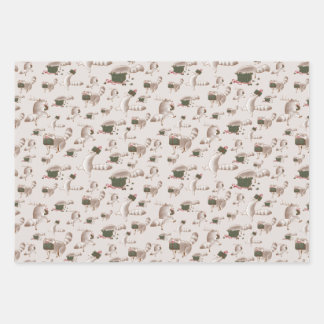 Sneaky Racoon Wrapping Paper Sheet