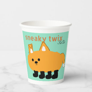 Sneaky twix paper cup